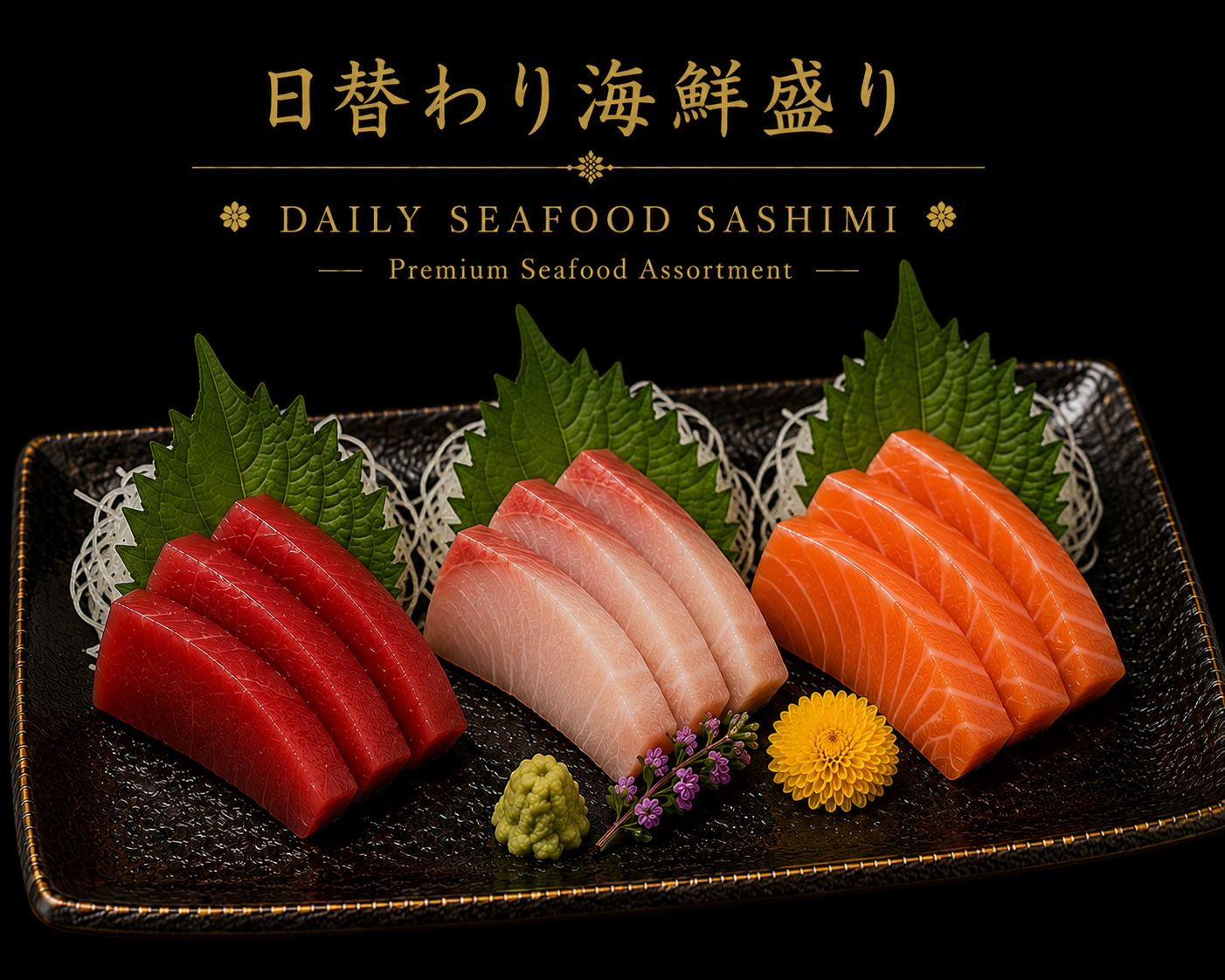 Daily Seafood Sashimi Platter