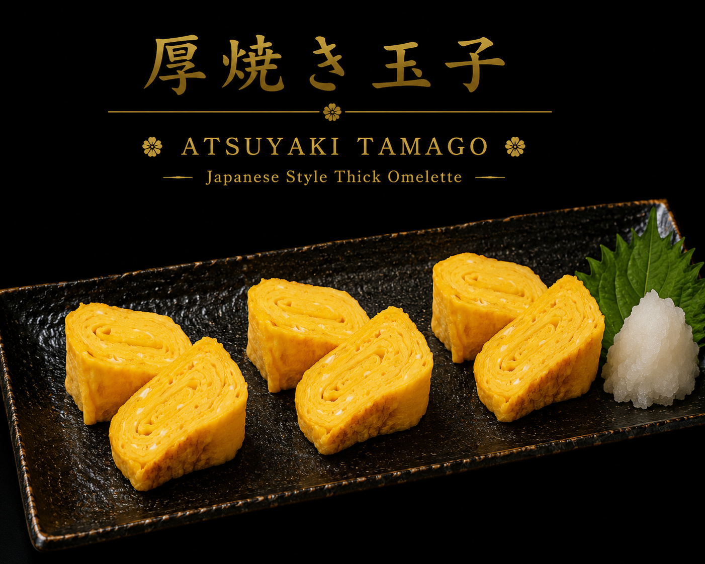 Japanese Style Thick Omelette