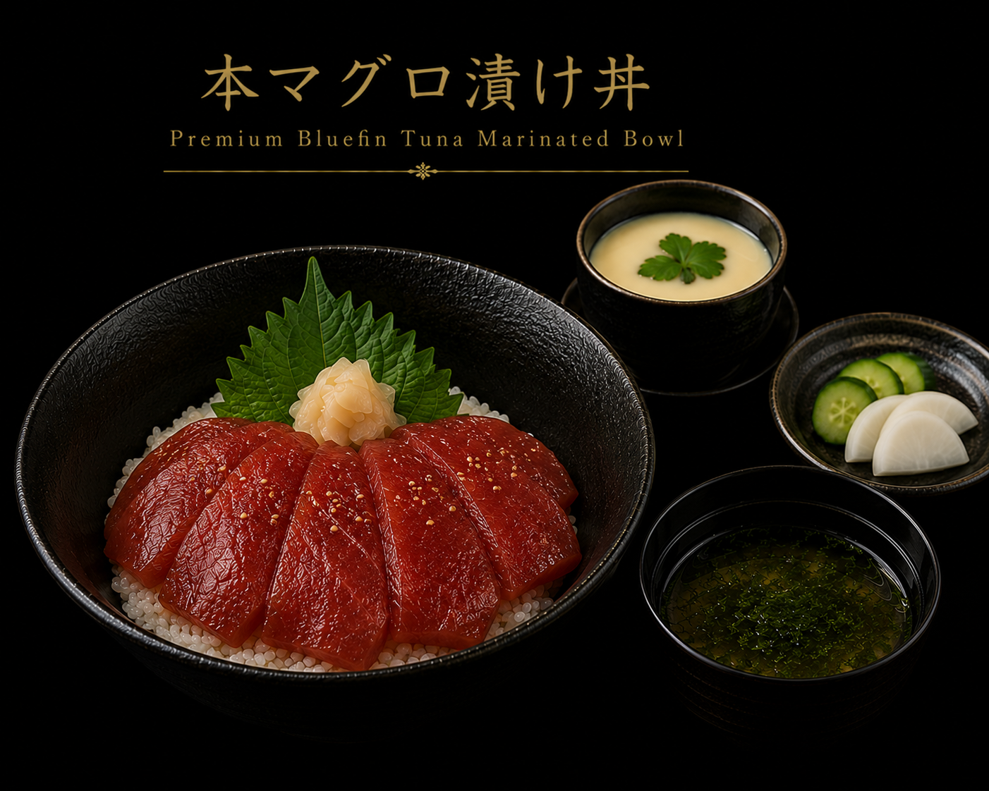Premium Bluefin Tuna Marinated Bowl