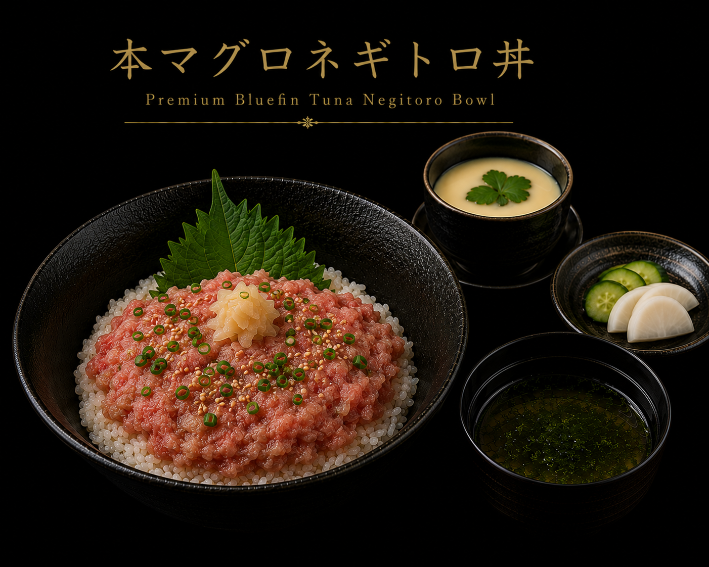 Premium Bluefin Tuna Negitoro Bowl