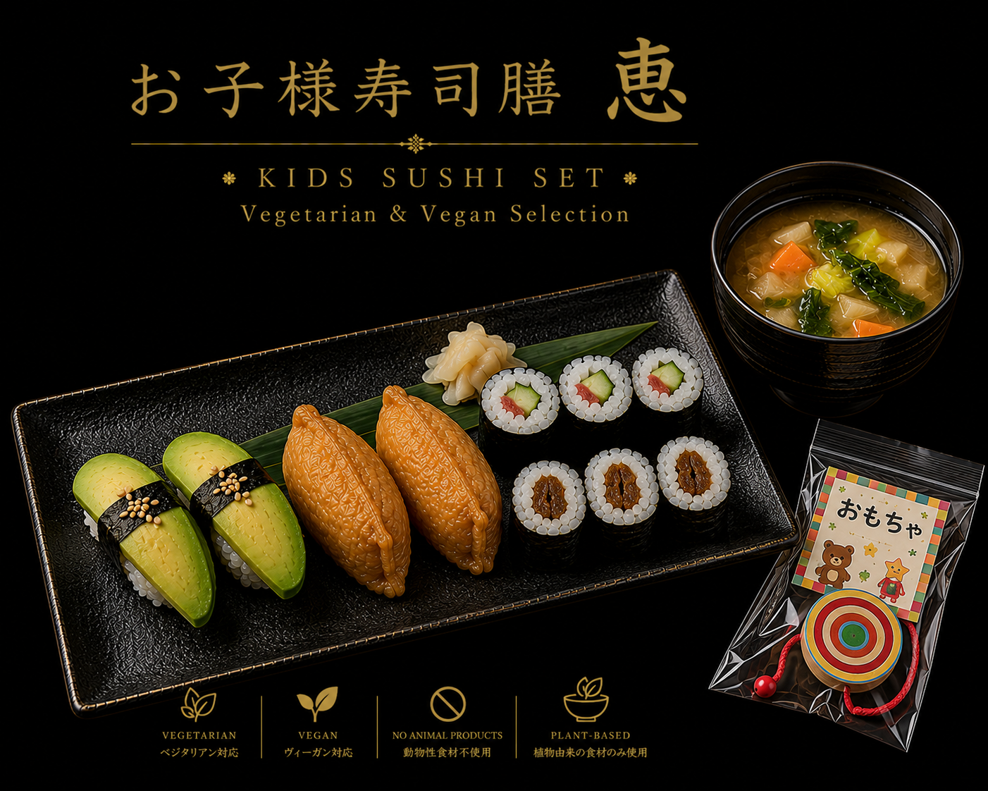 Kids Sushi Set: Megumi