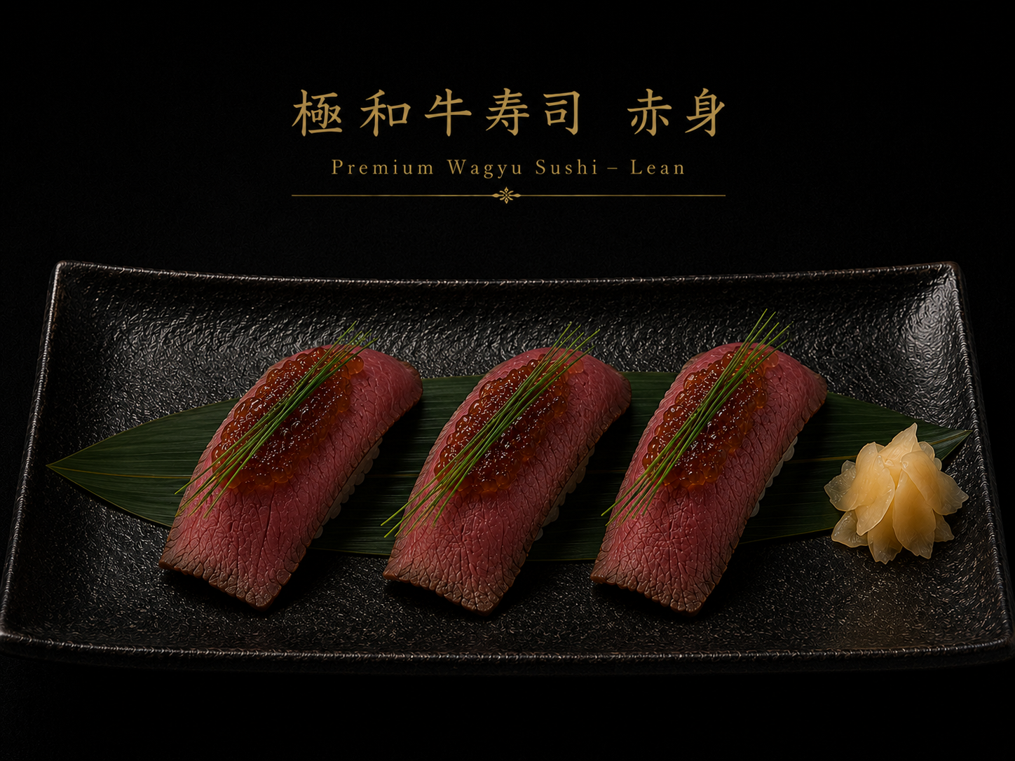 Premium Wagyu Sushi - Lean
